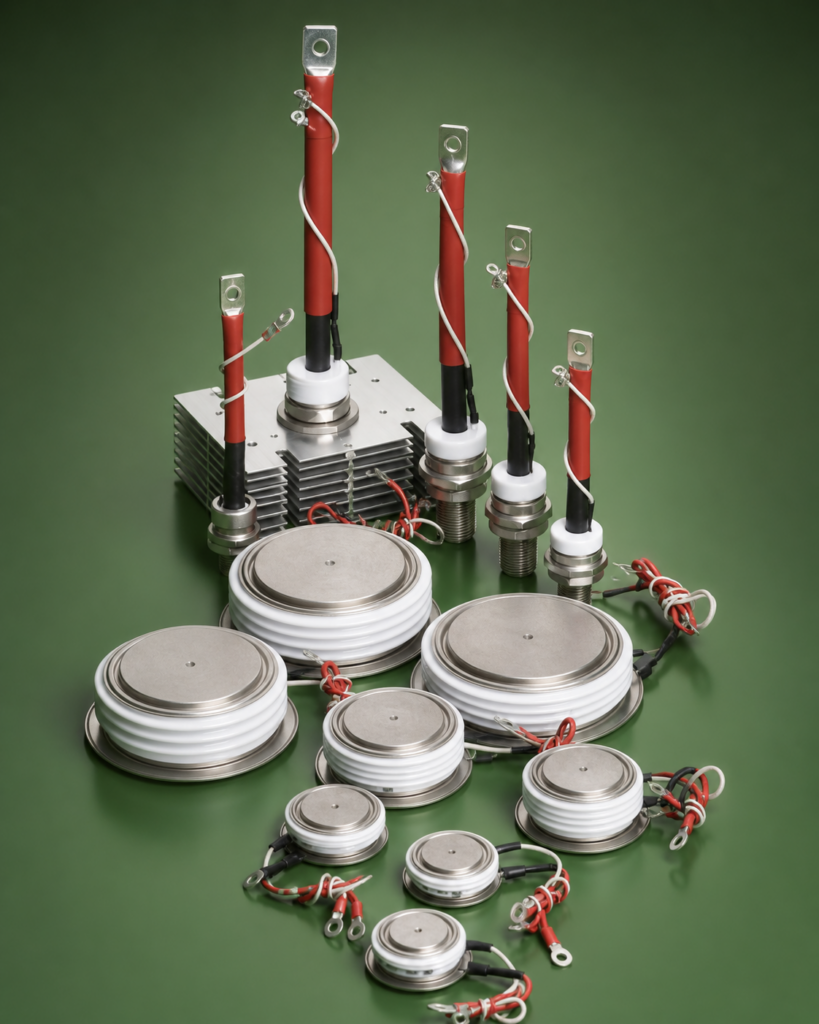 thyristors disques et visssés